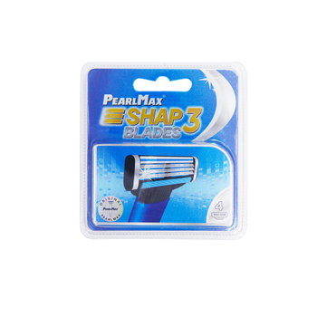 New Type Korean Stainless Steel Razor Head Cartridges,3 Blades Cartridges