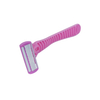 Six Blades Razor Replaceable Cutter Head Pink for women