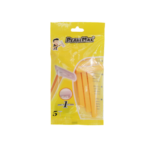 Hot Sale Single Blade Cheap Price Hotel Disposable Razor,5pcs Per Bag