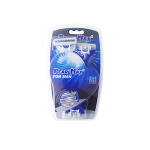 Male New Design 3 Blades Disposable Men Straight Razor OEM Brands Disposable Razor 