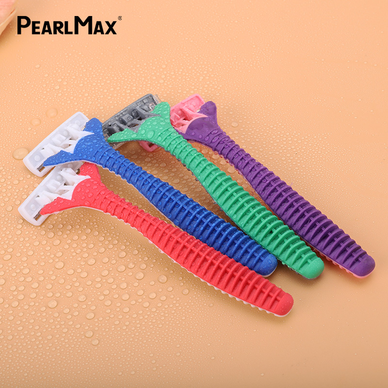 PearlMax Wholesale High Quality Triple Blade Disposable Three Blades Shaver