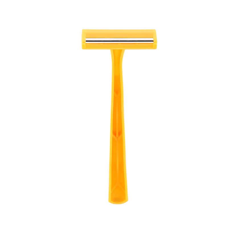 PearlMax Twin Blade Plastic Straight Razor for Men Shaving Barber Supplies Disposable Salon Razor