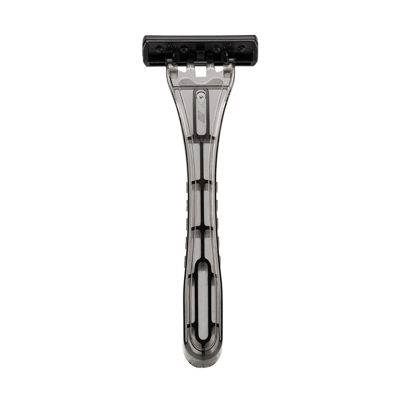 PearlMax Factory Triple Blade Stainless Steel System Face Razor Compatible With 3 Razor Plastic Transport Handle Mens Shaving