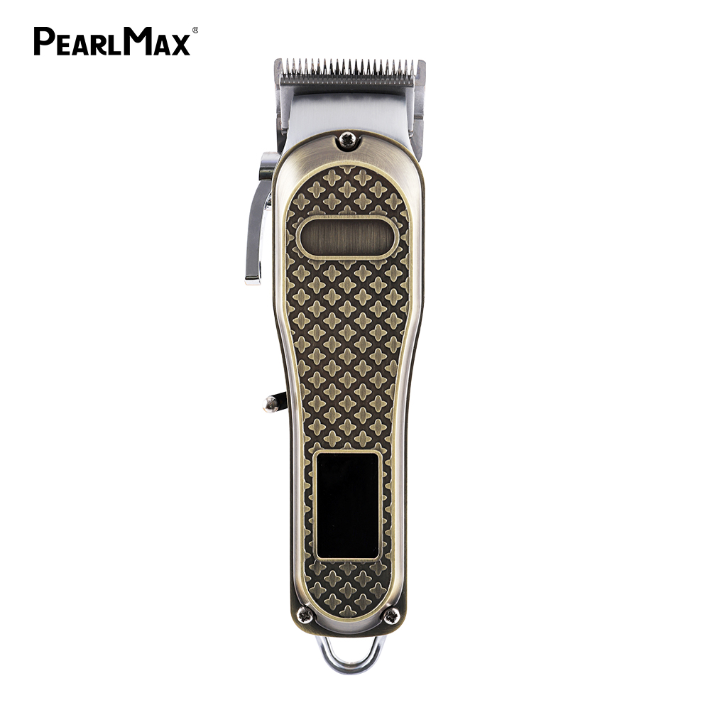 PearlMax Hair Cut Machine Beard Trimmer Cordless Barber Clippers Rechargeable Professional Electric Hair Trimmer for Men