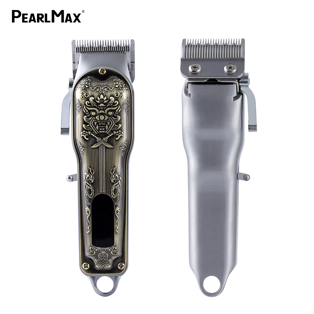 PearlMax Wholesale Hair Clipper Professional Trimmer Men Hair Cutting Machine Rechargeable Salon Hair Clipper