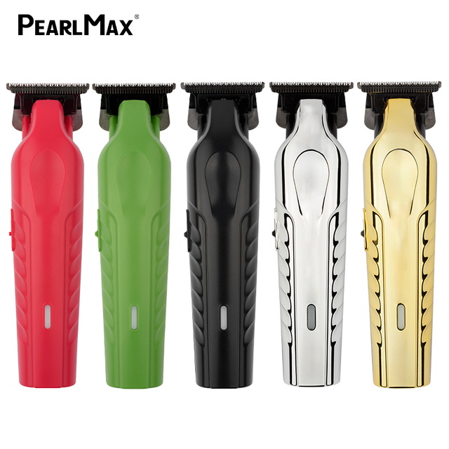 Pearlmax Professional Electric Hair Clipper for Barbers Adjustable Lever with LED Display Cordless Hair Trimmer