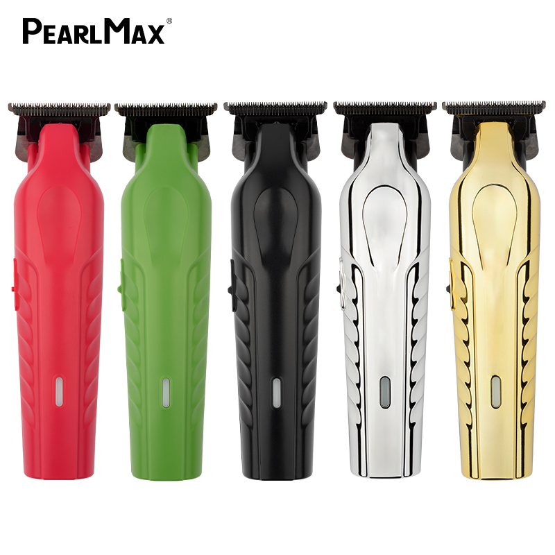 Pearlmax Professional Electric Hair Clipper for Barbers Adjustable Lever with LED Display Cordless Hair Trimmer