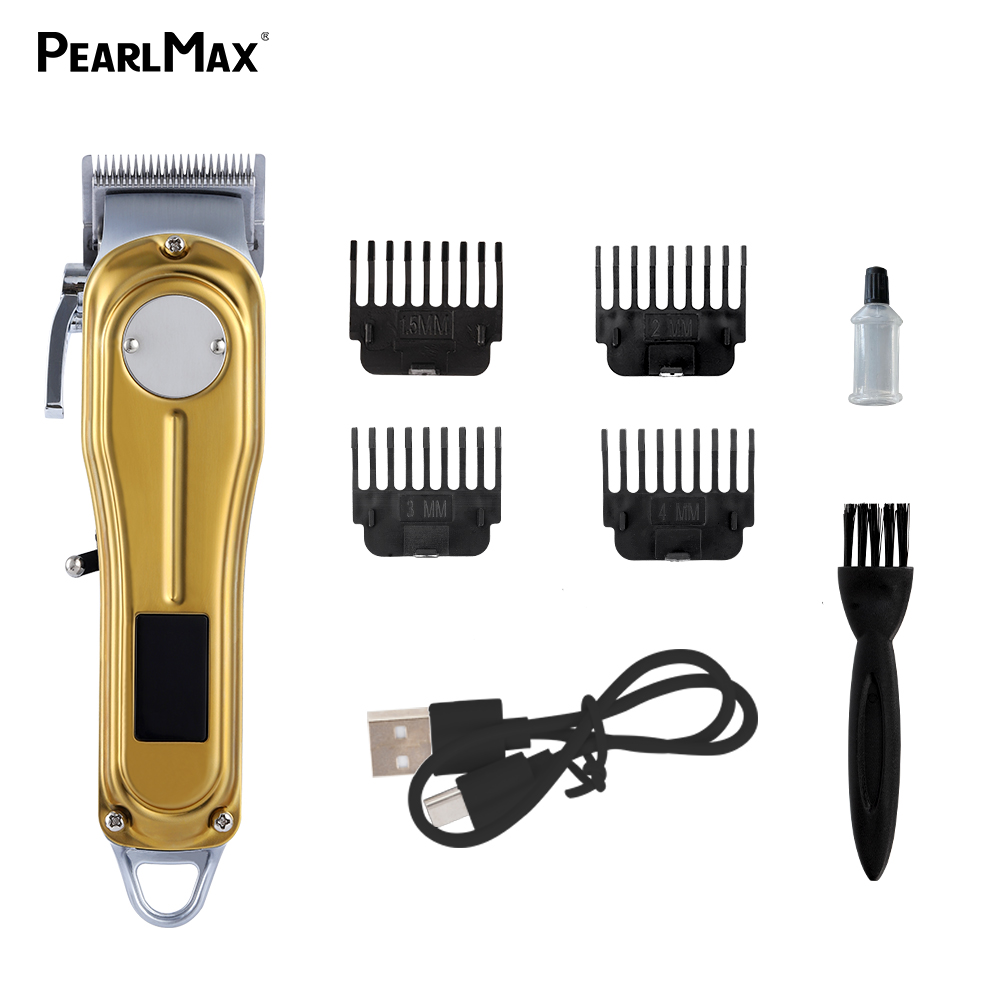 PearlMax Hair Clipper with Adjustable Blades for Hair Cutting Hair Trimmer for Home And Barber