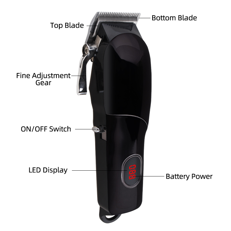 PearlMax Durable Hair Clipper for Long-lasting Performance Beard Hair Clipper Salon Hair Clipper Home Hair Clipper