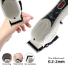 PearlMax Digital USB Rechargeable Mens Hair Clipper Electric Hair Trimmer with LCD Display
