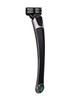 Pearlmax Men's Disposable Shaver: 6-Blade Stainless Steel Razor with Plastic Handle