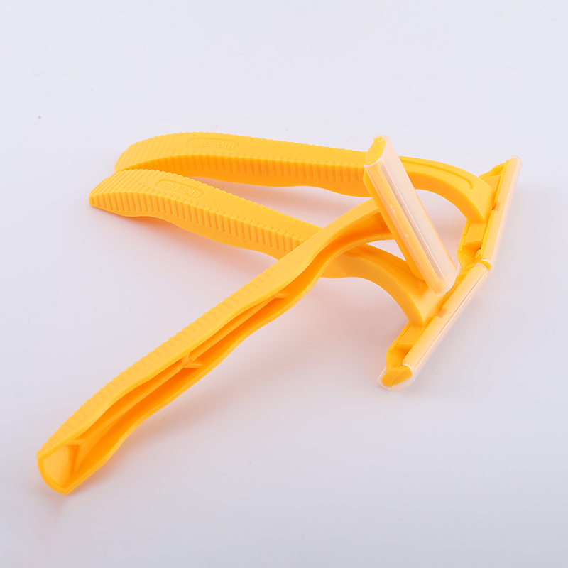 PearlMax Twin Blade Plastic Straight Razor for Men Shaving Barber Supplies Disposable Salon Razor