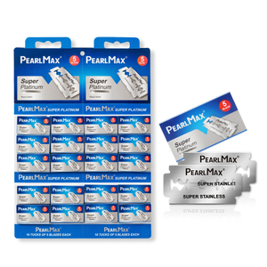 PearlMax Skin Care Razor Blade Mens Double Edge Blade Barber Razor Shaving Razor Blade