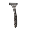 PearlMax Factory Triple Blade Stainless Steel System Face Razor Compatible With 3 Razor Plastic Transport Handle Mens Shaving