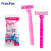 PearlMax New Fashion Lady Shaving Women Razors Shaver for Lady Mini Replaceable Razor Plastic Handle Disposable Razor