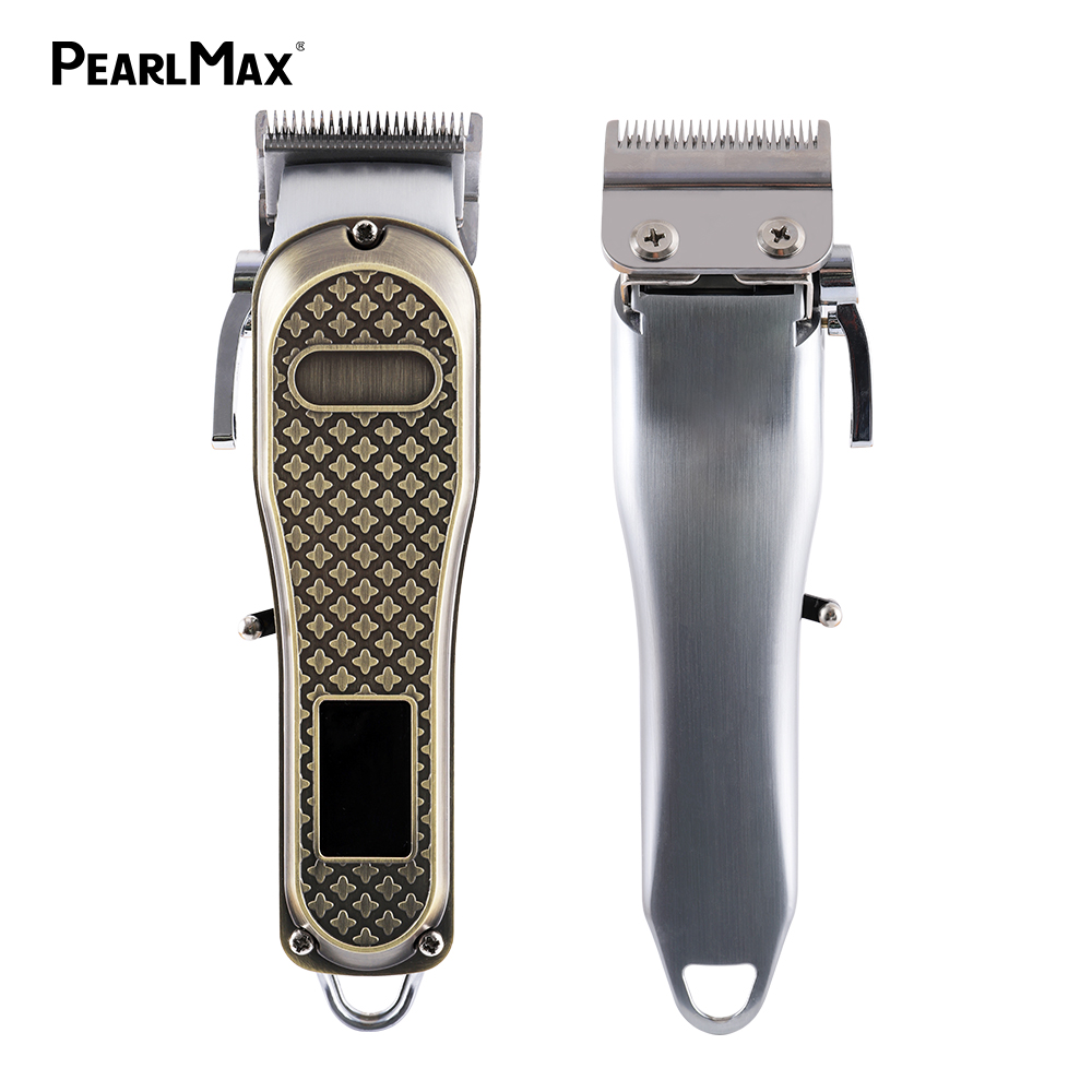 PearlMax Hair Cut Machine Beard Trimmer Cordless Barber Clippers Rechargeable Professional Electric Hair Trimmer for Men