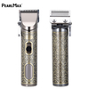 Pearlmax Professional Electric Hair Clipper for Barbers Adjustable Lever with LED Display Cordless Hair Trimmer