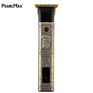 Pearlmax Professional Cordless Rechargeable T-shaped Knife Trimmer Removable Hair Cutting Machine Hair Clippers