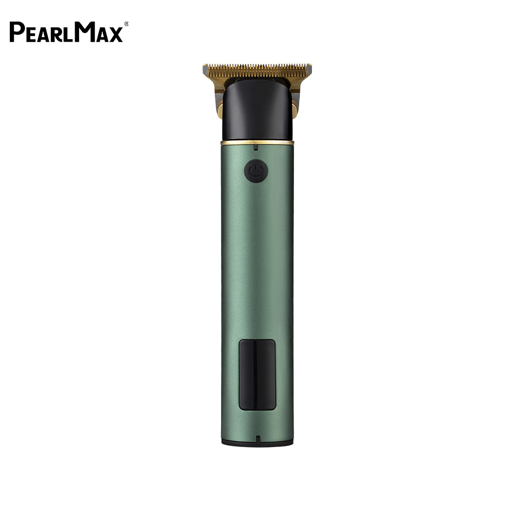PearlMax Custom Logo Cordless Hair Trimmer Cutting Machine Digital Hair Clipper for Salon Use