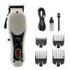 PearlMax Digital USB Rechargeable Mens Hair Clipper Electric Hair Trimmer with LCD Display