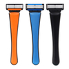 Pearlmax Men's Disposable Shaver: 6-Blade Stainless Steel Razor with Plastic Handle