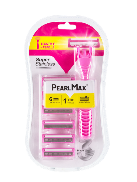 Triple blade Razor Replaceable Cutter Head for women