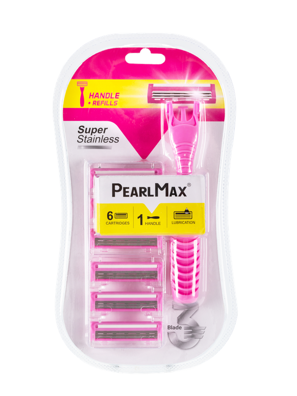 Triple blade Razor Replaceable Cutter Head for women