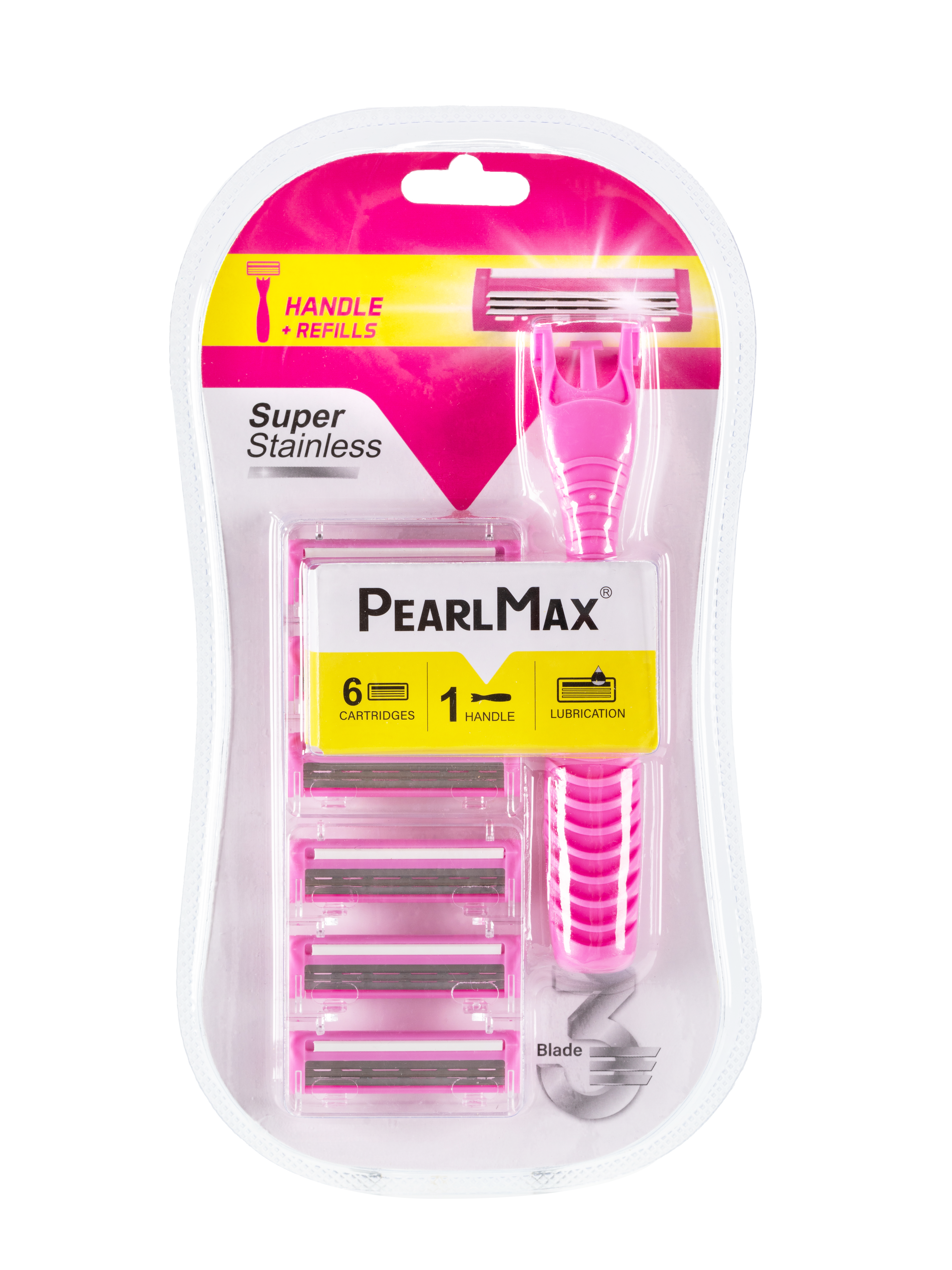 Triple blade Razor Replaceable Cutter Head for women