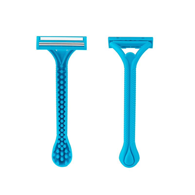Pearlmax Twin Blades Stainless Steel Fixed Head Disposable Razor