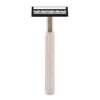 Wheat Straw Triple Blades Stainless Steel Disposable Razors