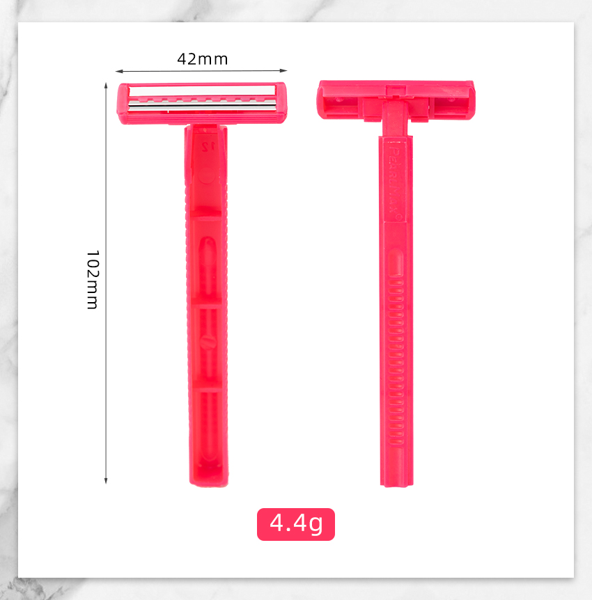 PearlMax Wholesale Mens Safety Razor Twin Blade Razor Disposable Shaving Razor