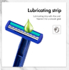 PearlMax Wholesale Classic Twin Blade Safety Shaving Razor with Lubricating Strip