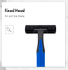PearlMax Wholesale Fixed Head Razor Twin Blades Shaving Razor Pivot Men's One Time Barber Cheap Rubber Handle Razor