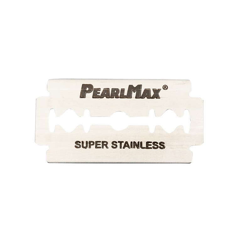 PearlMax Customized Logo Accepted Barber Razor Blade Wholesale OEM Custom Stainless Steel Double Edge Blades