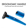 PearlMax Sweden Quality Metal Handle Shaving Razor with Replaceable Head for Barber Shop High Quality Triple Blade Razor