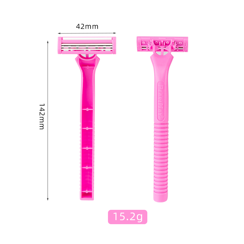 PearlMax New Fashion Lady Shaving Women Razors Shaver for Lady Mini Replaceable Razor Plastic Handle Disposable Razor