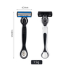 Factory New Six Blade Shavers for Men Soft Rubber Handle Wholesale Razor Blades Floating 6 Six Blade System Razors 6 Blades Shaving Disposable Razors 