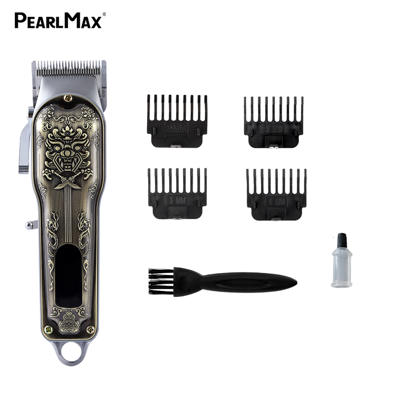 PearlMax Wholesale Hair Clipper Professional Trimmer Men Hair Cutting Machine Rechargeable Salon Hair Clipper