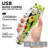 PearlMax T-Blade Haircut Machine Football Printed Mens Pro Cordless Rechargeable Hair Clipper Trimmer