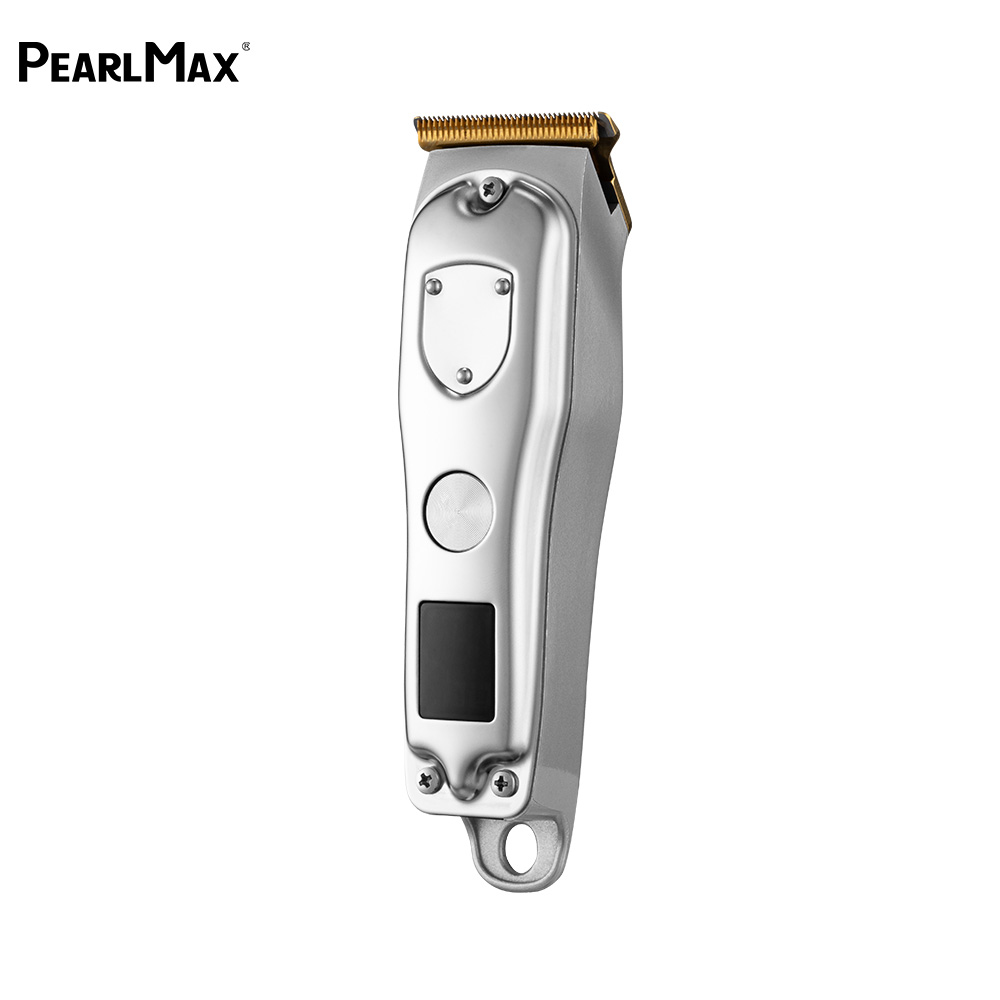 PearlMax Professional Cordless Barber Clippers Men Grooming Rechargeable Beard Trimmer 