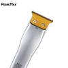Pearlmax Silver Electric Hair Trimmer Cordless USB Shaving Trimmer for Men Professional Beard Grooming