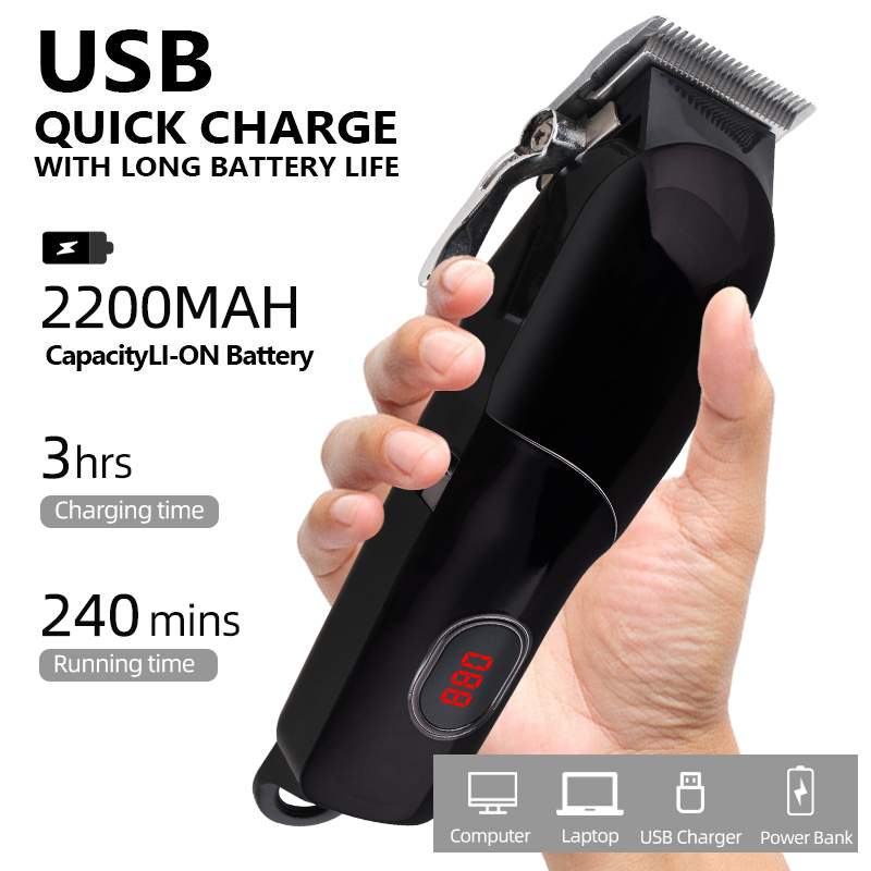 PearlMax Durable Hair Clipper for Long-lasting Performance Beard Hair Clipper Salon Hair Clipper Home Hair Clipper
