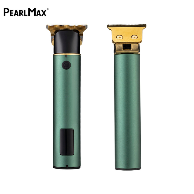 PearlMax Custom Logo Cordless Hair Trimmer Cutting Machine Digital Hair Clipper for Salon Use