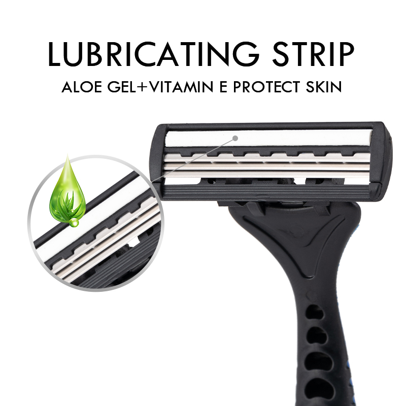 Professional Exporter Big Rubber Handle Shaving Razor for Wholesale 
