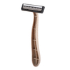 New Style Wheat Straw Triple Blades Stainless Steel Disposable Razors