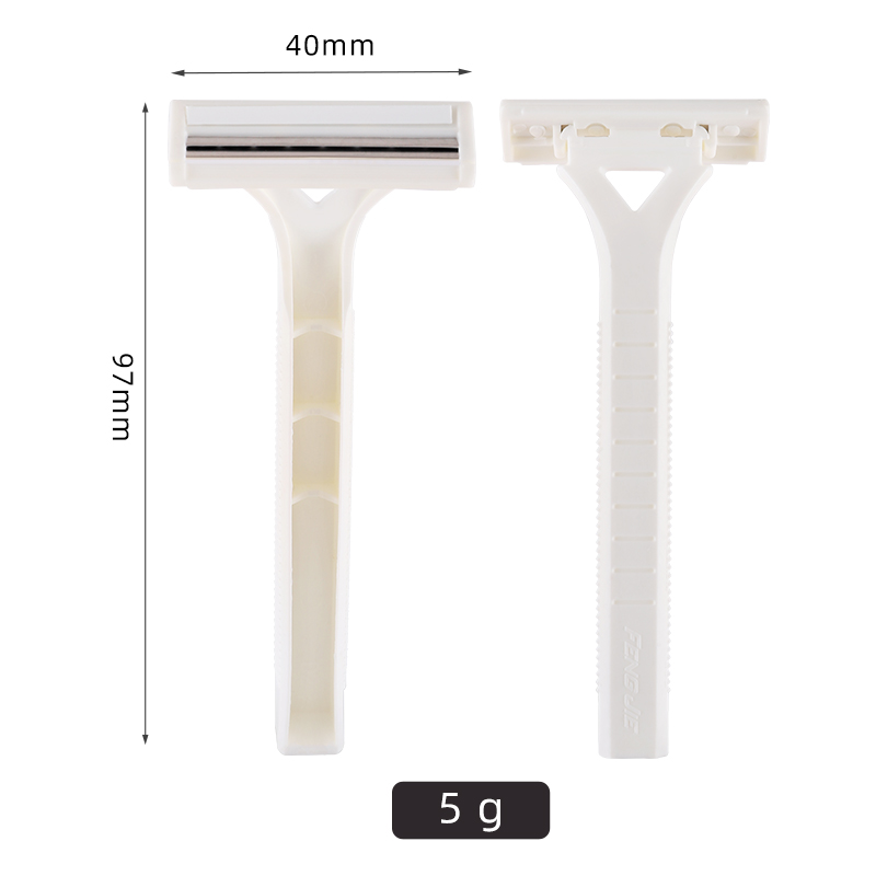 New Design Wheat Straw Twin Blade Razor Eco-Friendly Disposable Razor for Travel