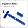 PearlMax Wholesale Classic Twin Blade Safety Shaving Razor with Lubricating Strip