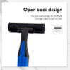 PearlMax Wholesale Fixed Head Razor Twin Blades Shaving Razor Pivot Men's One Time Barber Cheap Rubber Handle Razor