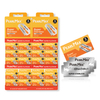 PearlMax Customized Logo Accepted Barber Razor Blade Wholesale OEM Custom Stainless Steel Double Edge Blades