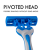 PearlMax Face Razor Disposable Triple Blade Men's Shaving Razor for Men